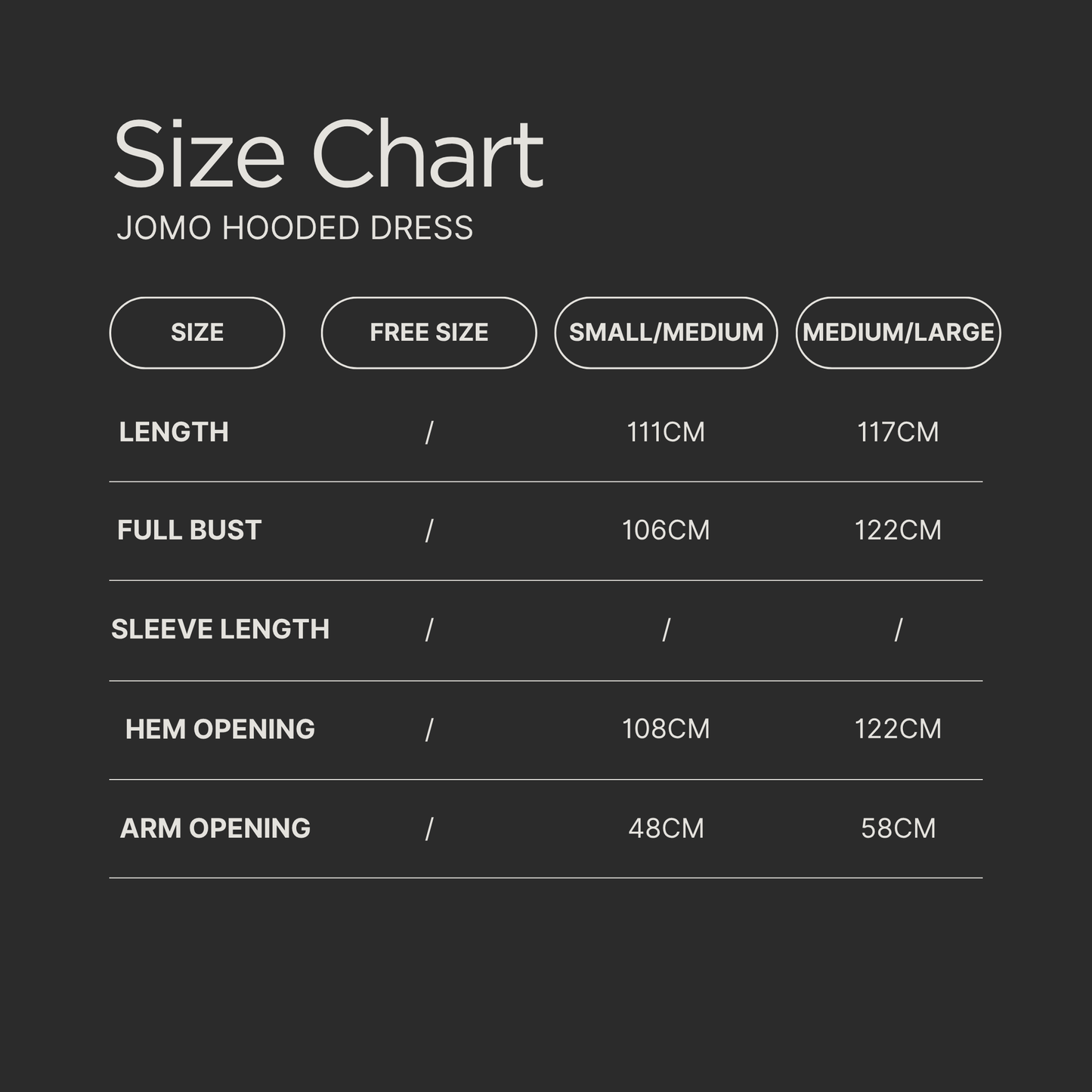 JOMO Hooded Dress