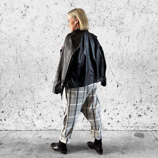 Winter Nunchi Low-Crotch Pants