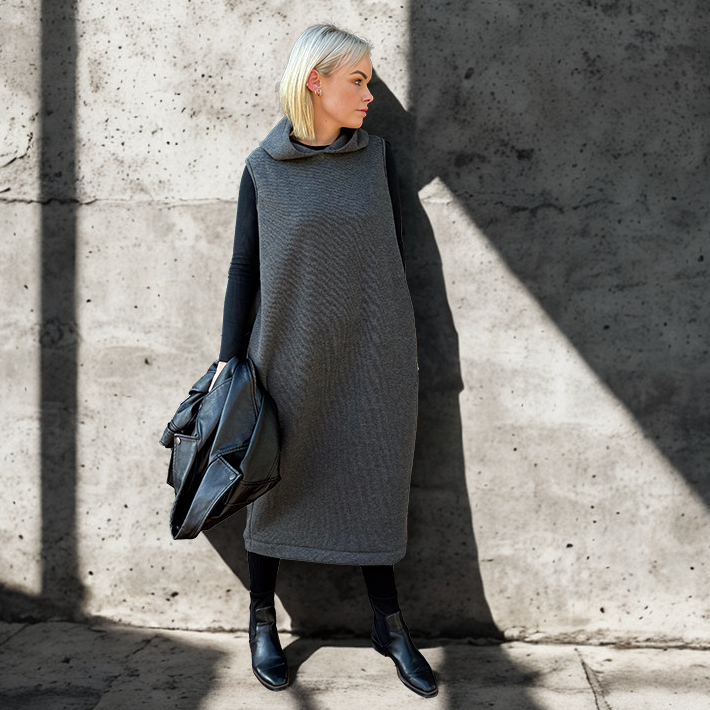 JOMO Hooded Dress