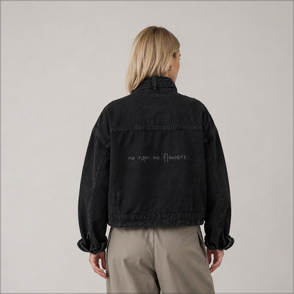 'no rain, no flowers' Jacket