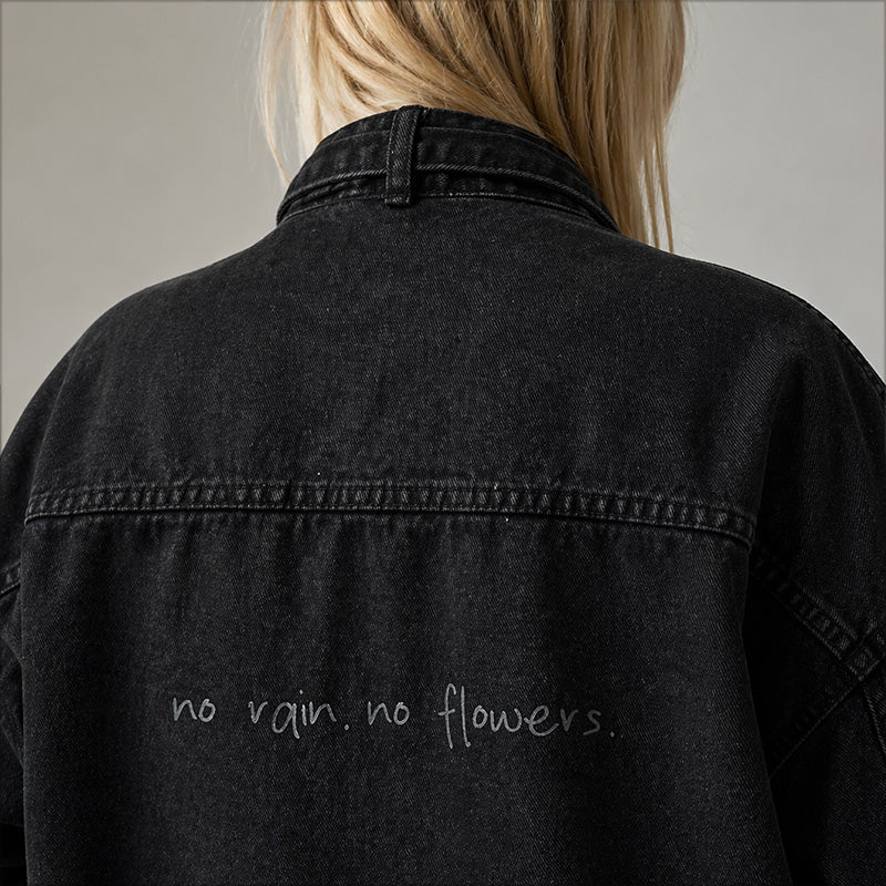 'no rain, no flowers' Jacket