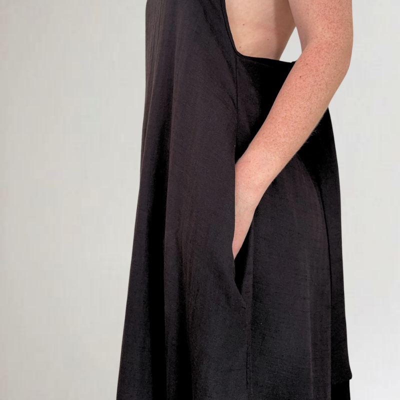 SHIBUI DRESS BLACK