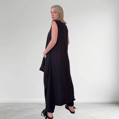 NIA TOP - BLACK