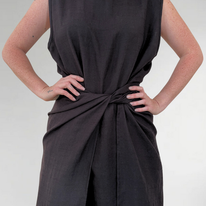 NIA TOP - BLACK